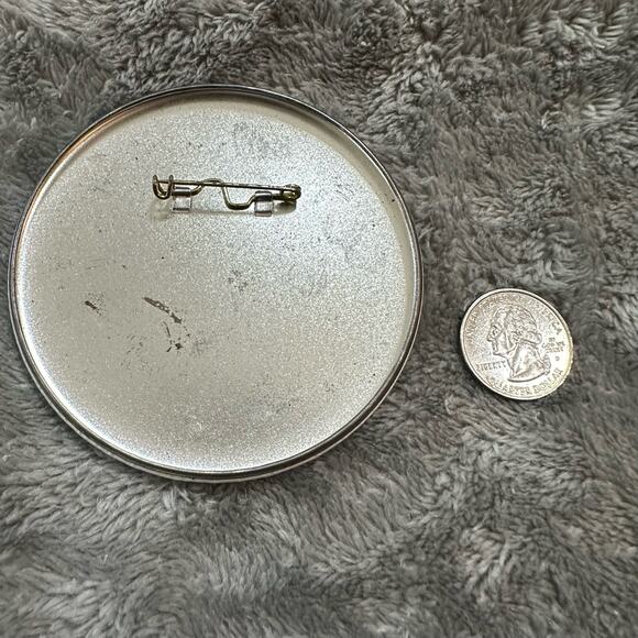 Vintage 60s 70’s 80’s MLB New York Mets Baseball Souvenir Pin Back Button - Picture 3 of 3